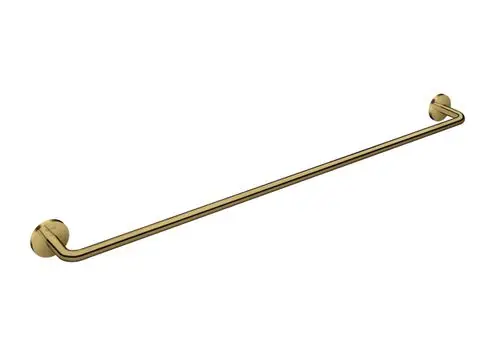 AXOR Handtuchhalter in Gold-Optik mit schlichten, runden Halterungen an beiden Enden, geeignet für die Anbringung in Badezimmern.
